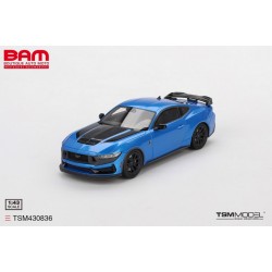 TRUESCALE TSM430836 FORD Mustang Dark Horse Grabber Blue 2024 1/43